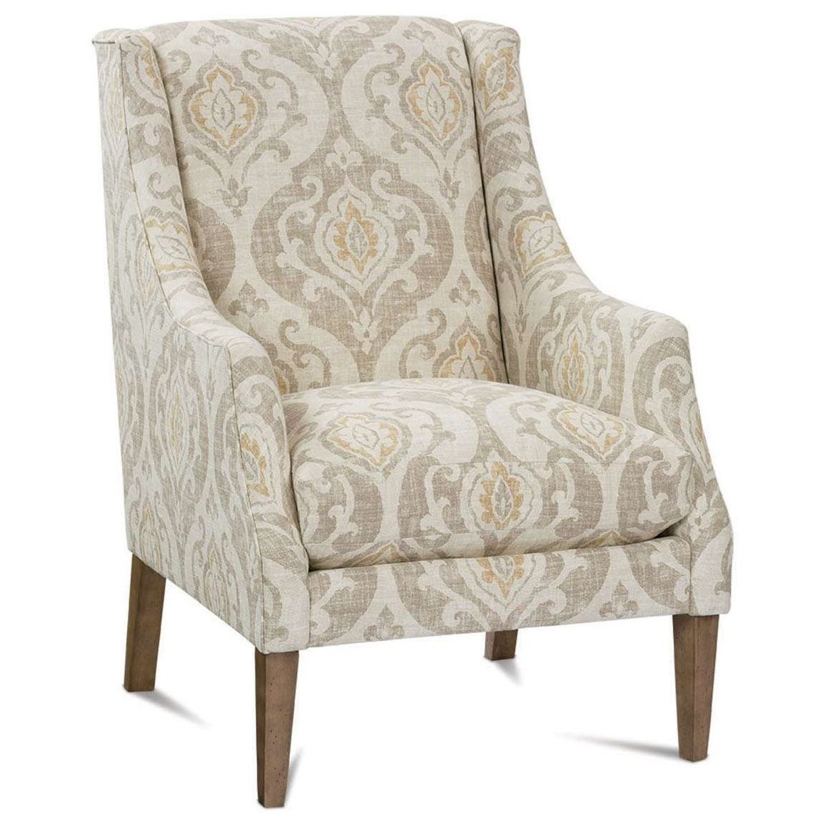 Robin Bruce Accent Chairs Jackson Upholstered Chair with Contemporary
